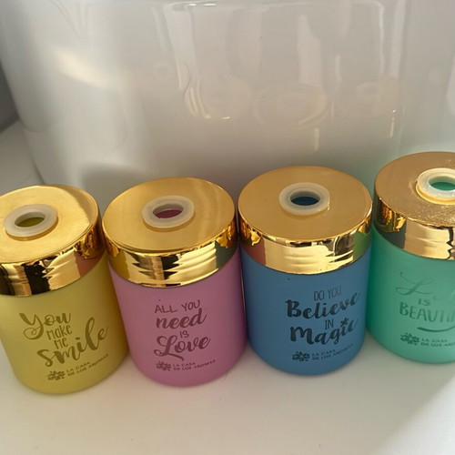 Diffuser jars new, set of 4 pieces