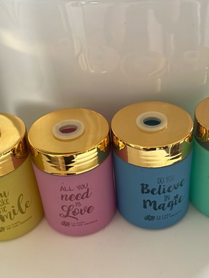Diffuser jars new, set of 4 pieces