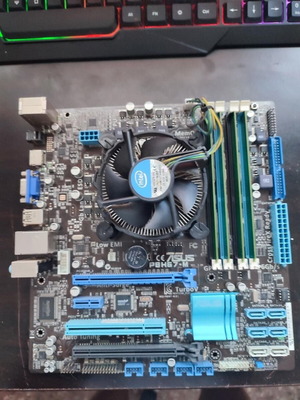 Asus P8H67-M дънна платка използвана с Intel Core i3 процесор 3.10GHz и 8GB RAM