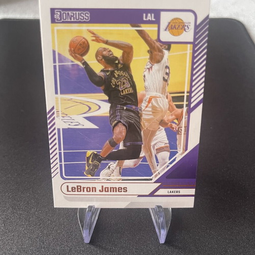 LeBron James Lot of 9 Cards Near Mint, LA Lakers