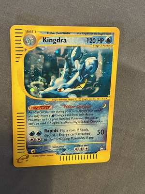 Kingdra AQ H14 Pokemon TCG Aquapolis card like new