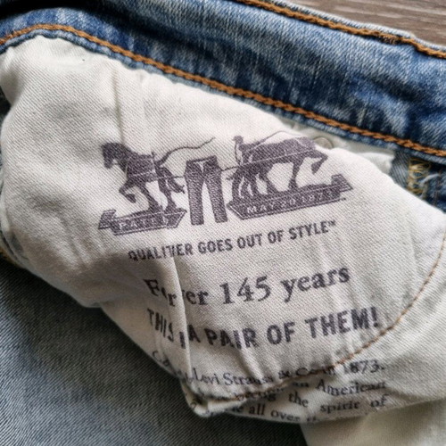 Levi's men 510 slim light blue jeans like new size 34x32