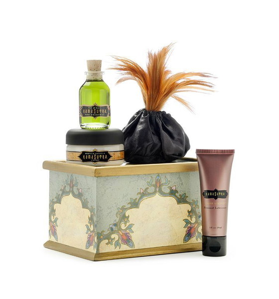 Kama Sutra Lover's Toolkit Wooden GIFT BOX (Διαστάσεις 15cm x 10cm x 8.5cm) Αρχική Τιμή 59 ευρώ