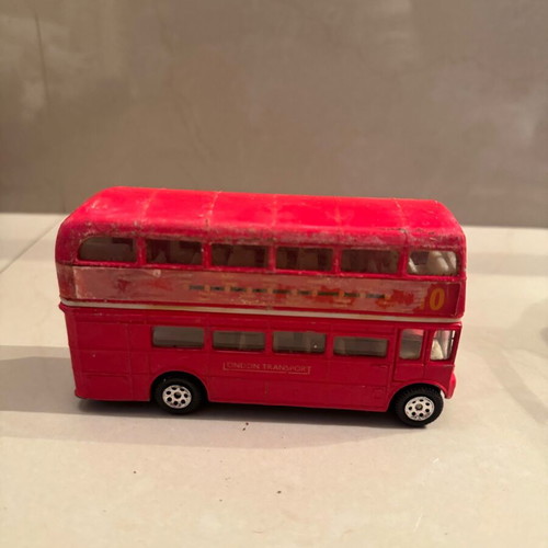 Metal collectible toy car used, CORGI TOYS Routemaster double decker bus