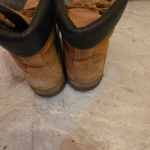 Timberland hiking boots used, size 46, beige