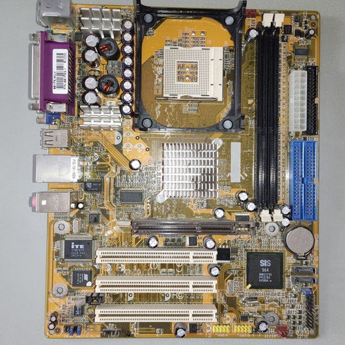 DFI 661FX-MLV Socket 478 used motherboard with integrated graphics