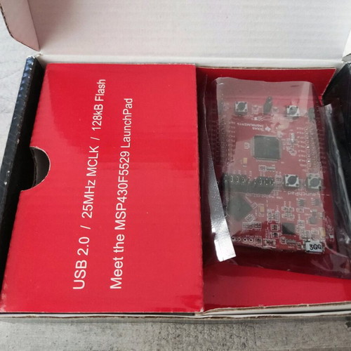 Texas Instruments MSP-EXP430F5529LP development board like new