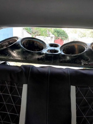 Handmade car speaker panel 4+2 for 8-inch speakers and 2 horns