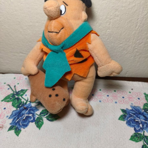 Original Hannah Barbera Fred Flinstone plush 22cm new