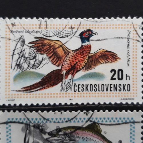 Γραμματόσημα Τσεχοσλοβακίας 1971, Κυνήγι Πανίδας, 3 τεμάχια, καινούργια
