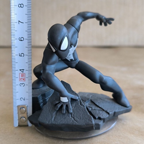 Spiderman Disney Infinity 2.0 Black Suit figure like new