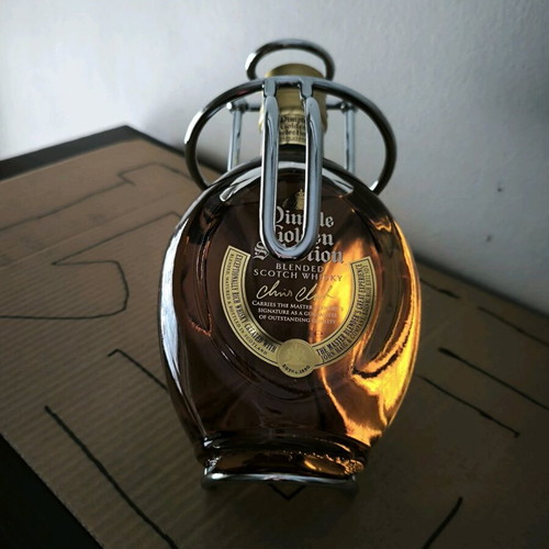 Bottle holder for wine and liqueur, like new, metal