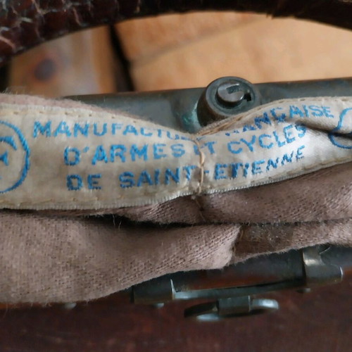 Hunting set used with Saint-Etienne leather bag and 1941 cartridges