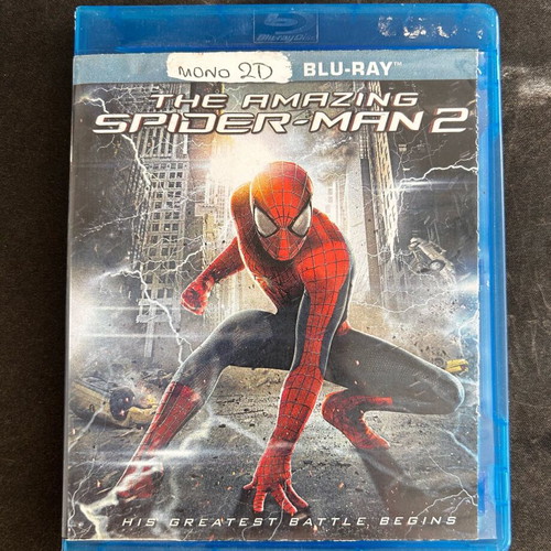 The Amazing Spider-Man 2 Blu-Ray used with subtitles