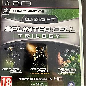 Splinter Cell Trilogy για PS3