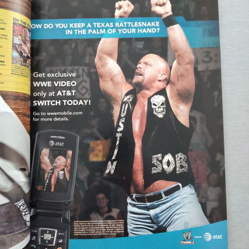 WWE Magazine July 2008 Retro Pro-Wrestling Used