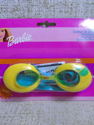 Barbie swimming goggles new