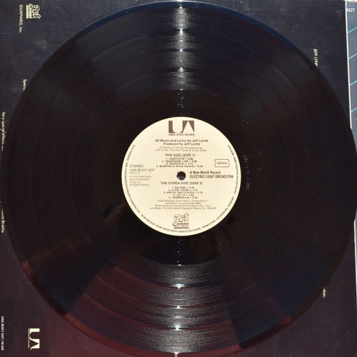E.L.O - Electric Light Orchestra A new World Record LP used, Pop