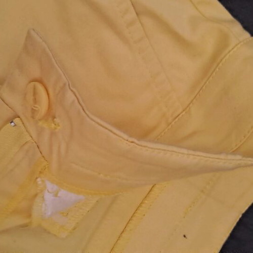 Penny Sabbado women's yellow shorts used, size M