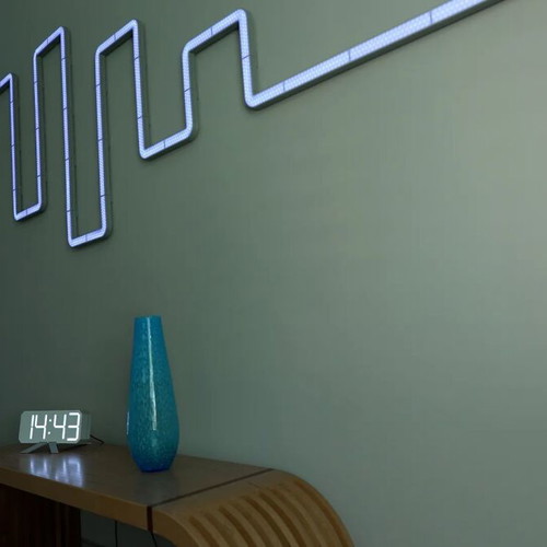 Plastic wall channel for LED strips new