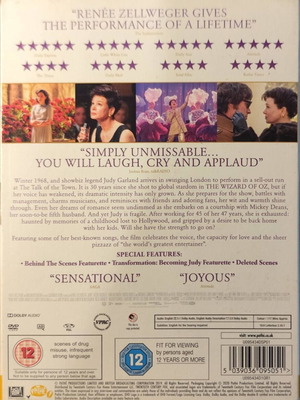 DVD JUDY MUSICAL/ROMANCE MOVIE WITH RENE ZELLWEGER