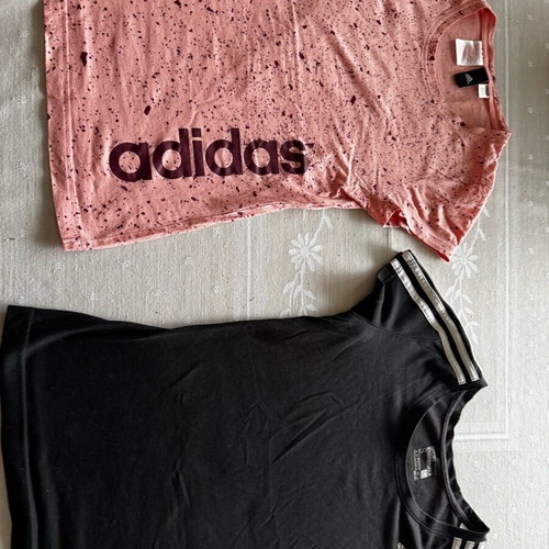 Two Adidas women's t-shirts like new, size Small