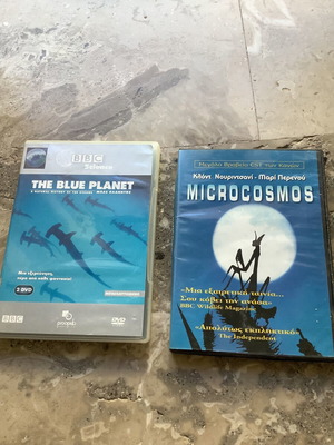 BBC Documentary DVDs Microcosmos and The Blue Planet like new
