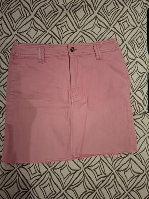 Pink Woman pink skirt, size L, waist 29