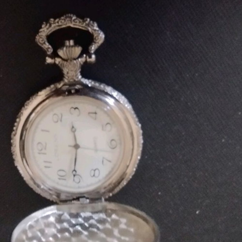 Lorens pocket watch like new, silver