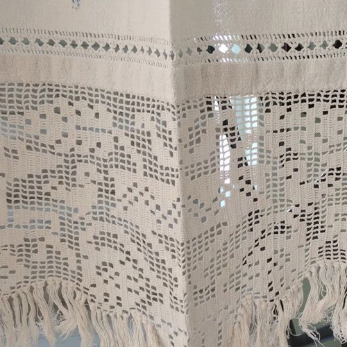 2 HANDMADE TRADITIONAL CURTAINS