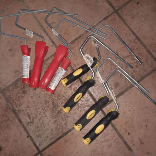 Paint roller handles set of 8 new