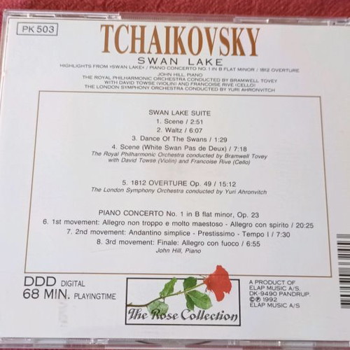 Tchaikovsky Swan Lake CD used, classical music