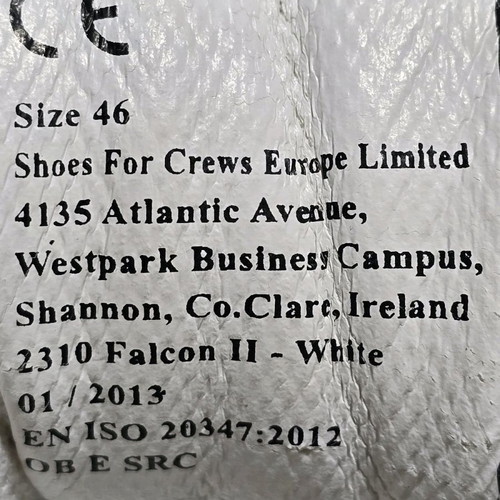 Shoes for Crews men's athletic work shoes new, white