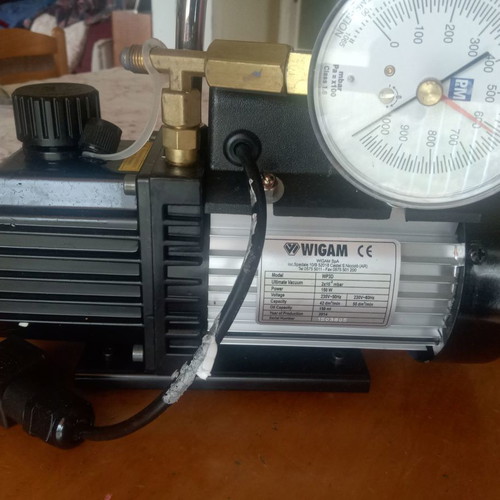 Vacuum pump new for air conditioner installation, 410 A