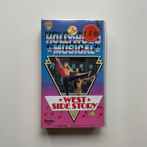 West Side Story VHS tape used, English copy without subtitles