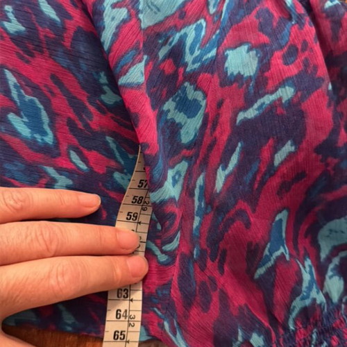 Blouse No XL XXL, patterned