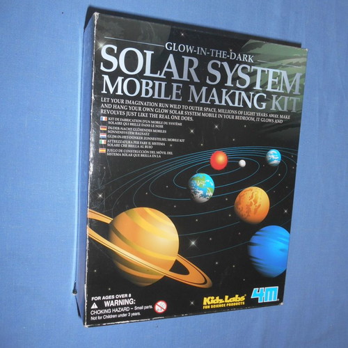 Solar System Mobile Making Kit new glow-in-the-dark