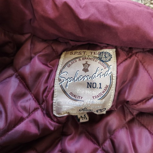 Splendid women's parka jacket size M like new, burgundy