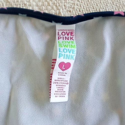 Victoria's Secret string bikini bottom new, size Large