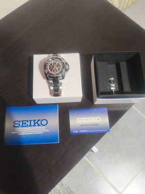 Ρολόι Seiko ανδρικό σαν καινούργιο, ασημί