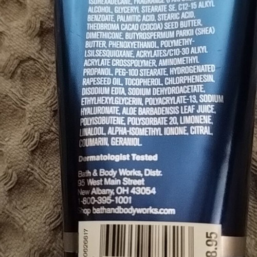 Bath & Body Works Men's Collection Body Creams used, Oasis and Ocean