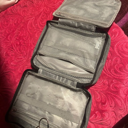 Gray handheld bag like new