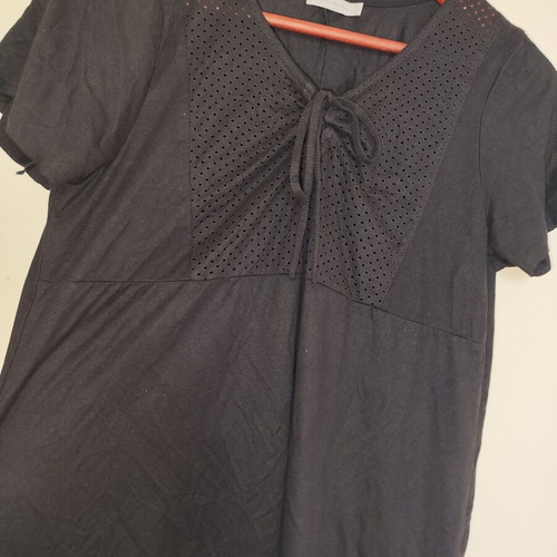 Bershka black mini dress medium used, soft suede-like fabric