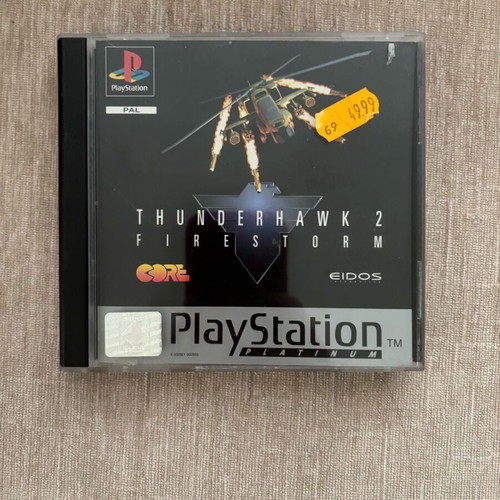 Thunderhawk 2 PlayStation 1 German used, complete