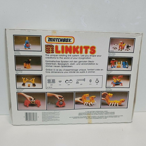 Matchbox Linkits Space Insects plastic construction kit new