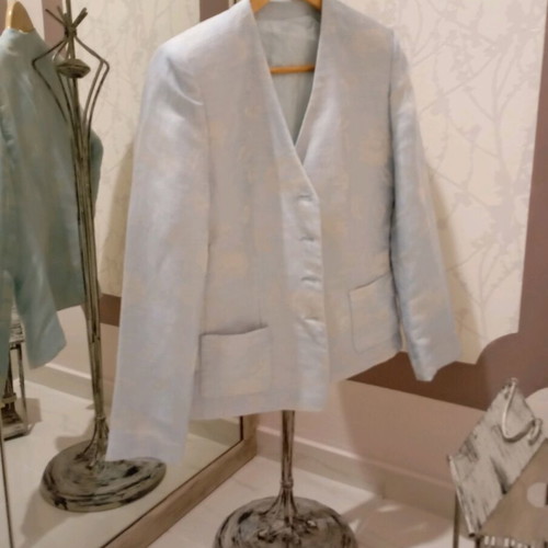 Raxevsky women's spring jacket like new, linen floral