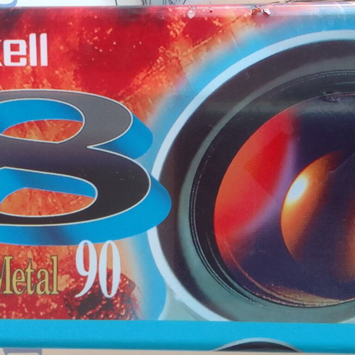 Maxell 90-minute video camera cassette new sealed
