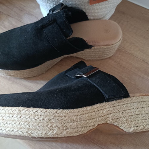 Alta Moda mule shoes size 40, black