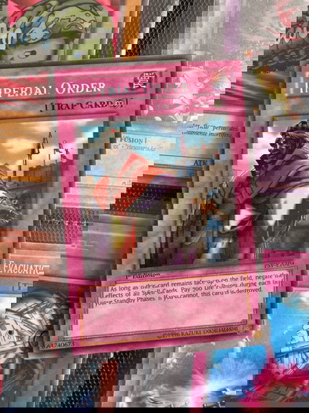 Yugioh! Imperial Order από PSV!