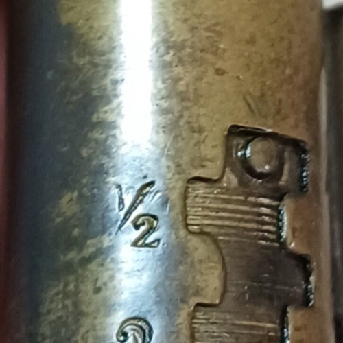 Brass measure for gunpowder and shot like new